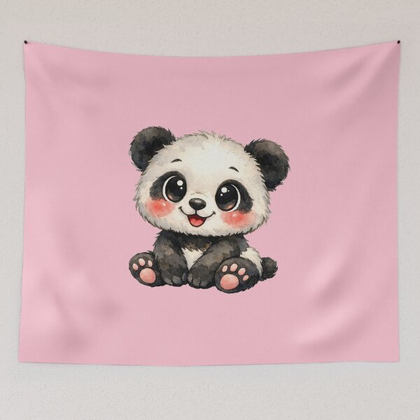 Item preview, Sleepy Minimalist Panda: The Ultimate Zen Survivor designed and sold by FreiherrPK.