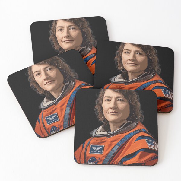 Item preview, Christina Koch Artemis 2 Nasa Graphic designed and sold by Marjan Lotffy.