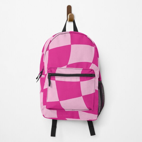 Item preview, Wavy Checkerboard Pattern – Pastel Pink Trippy Aesthetic designed and sold by MH-Studio.