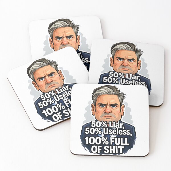 Item preview, Keir Starmer Parody Funny Political Satire Rude Humour Cartoon Design designed and sold by UrbanKangaroo.
