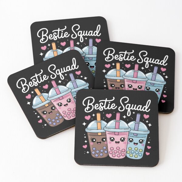 Item preview, Bestie Squad Twin Day for Girls BFF Boba Tea Best Friend designed and sold by TyraYoung.