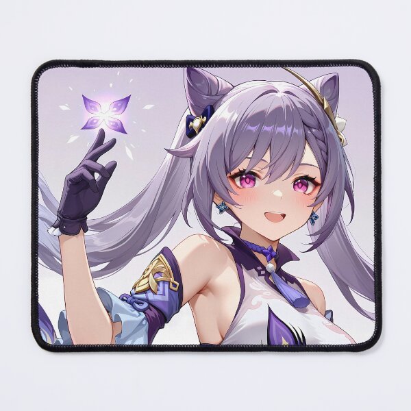 Item preview, Keqing Genshin Impact Magic Butterfly Spark Moment designed and sold by riadjamai.