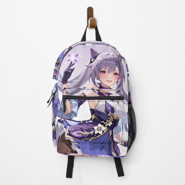 Item preview, Keqing Genshin Impact Magic Butterfly Spark Moment designed and sold by riadjamai.