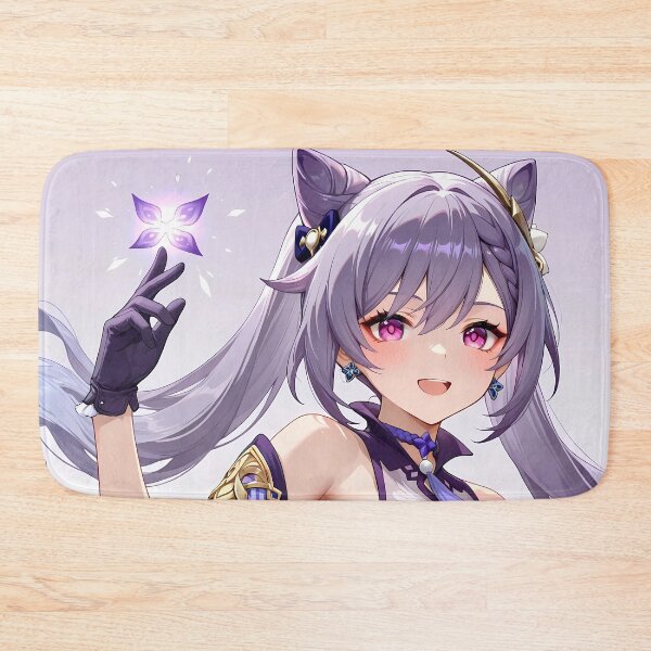 Item preview, Keqing Genshin Impact Magic Butterfly Spark Moment designed and sold by riadjamai.