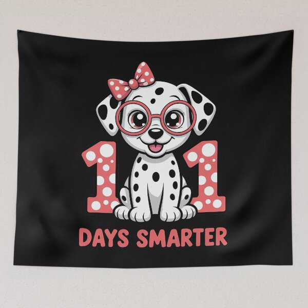 Item preview, 100 Days Smarter 100st Day School Dalmatian Dog Teacher designed and sold by TyraYoung.