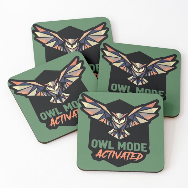 Item preview, Night Owl Mode Activated Funny Late Night Vibes Insomnia Funny Hunting Night Owl Outdoor designed and sold by YarsEingr.