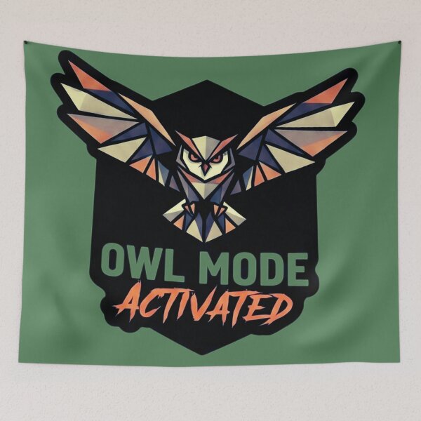 Item preview, Night Owl Mode Activated Funny Late Night Vibes Insomnia Funny Hunting Night Owl Outdoor designed and sold by YarsEingr.