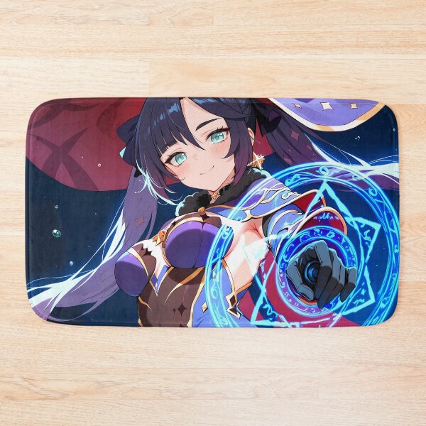 Item preview, Mona Genshin Impact Arcane Magic Circle Astrologer Water Spellcast designed and sold by riadjamai.