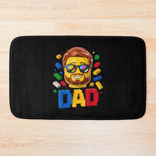 Item preview, Dad Master Builder Building Bricks Blocks Father's Day Pixel Gamer designed and sold by b3ida-zl.