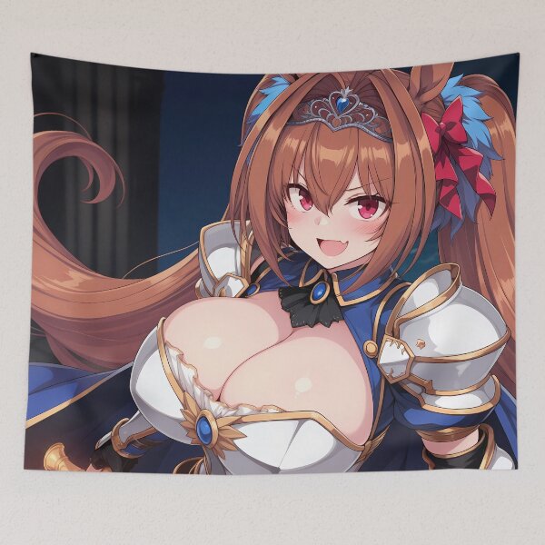 Item preview, Daiwa Scarlet Uma Musume Pretty Derby Confident Armor Wink Royal Blue designed and sold by riadjamai.