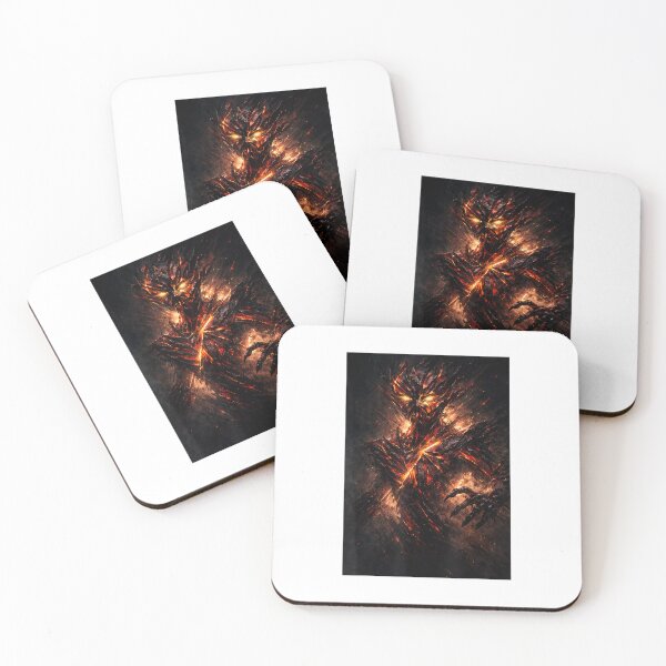 Item preview, Wild Insect Ember Oracle Cosmic Fire Demon Dark Fantasy Abstract designed and sold by b3ida-zl.
