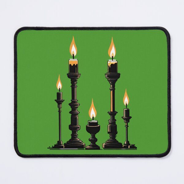 Item preview, Dark Academia Aesthetic Candlelight Illustration designed and sold by AlxVel.