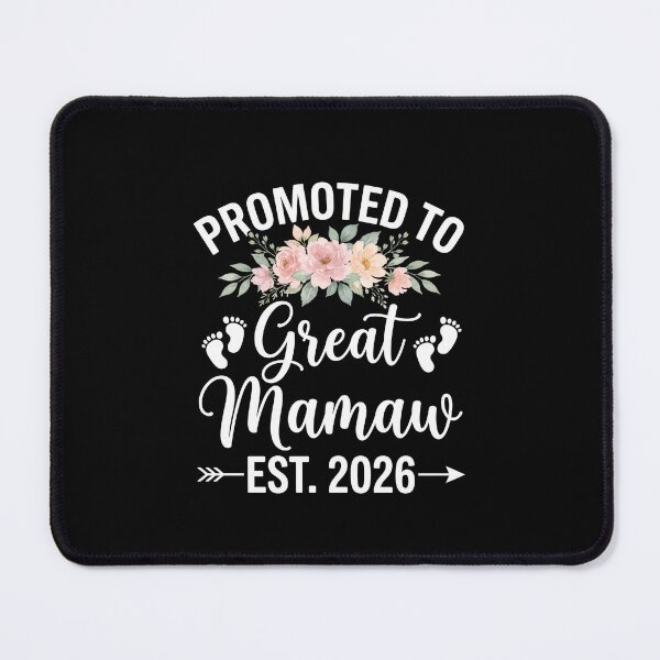 Item preview, Promoted To Great Mamaw Est. 2026 New Grandparent Announcement Grandmom Gift designed and sold by SofenArt.