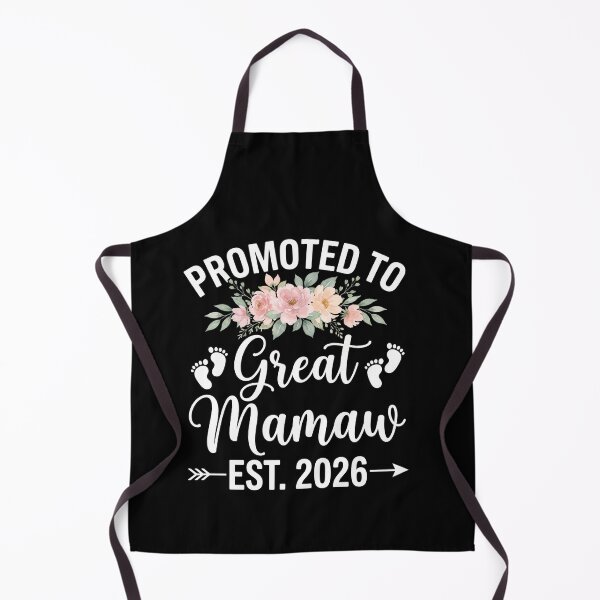 Item preview, Promoted To Great Mamaw Est. 2026 New Grandparent Announcement Grandmom Gift designed and sold by SofenArt.