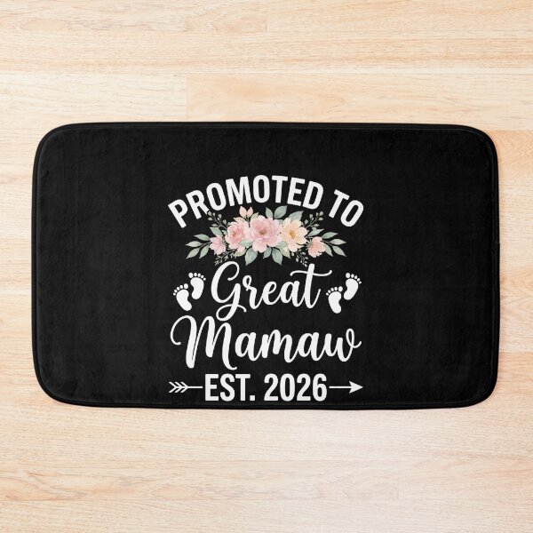 Item preview, Promoted To Great Mamaw Est. 2026 New Grandparent Announcement Grandmom Gift designed and sold by SofenArt.