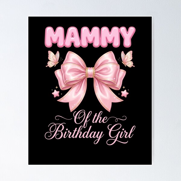 Item preview, Mammy Of The Birthday Girl Grandmother Grandparent Celebration designed and sold by SofenArt.