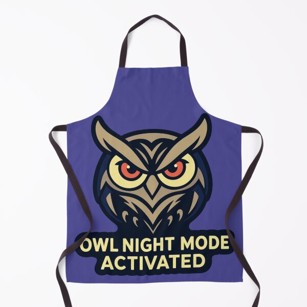 Item preview, Owl Night Mode Activated Funny Nocturnal Owl Lover designed and sold by YarsEingr.