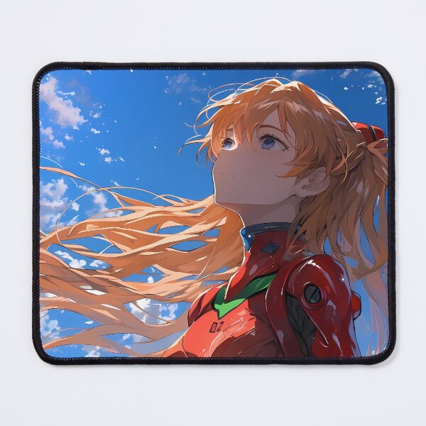 Item preview, Asuka Langley Neon Genesis Evangelion Red Suit Sky Confidence designed and sold by riadjamai.