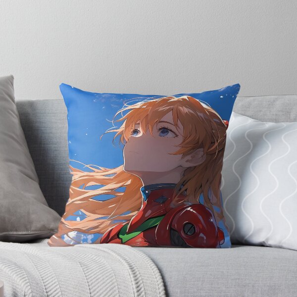 Item preview, Asuka Langley Neon Genesis Evangelion Red Suit Sky Confidence designed and sold by riadjamai.