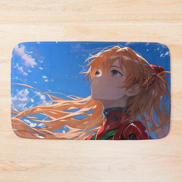 Item preview, Asuka Langley Neon Genesis Evangelion Red Suit Sky Confidence designed and sold by riadjamai.