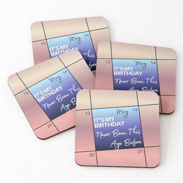 Item preview, May 14th birthdays - Rose and blue themed calendar highlight designed and sold by serenebookworm.