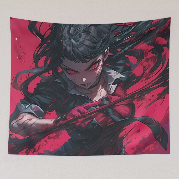 Item preview, Maki Harukawa Danganronpa Crimson Noir Action Intensity designed and sold by riadjamai.