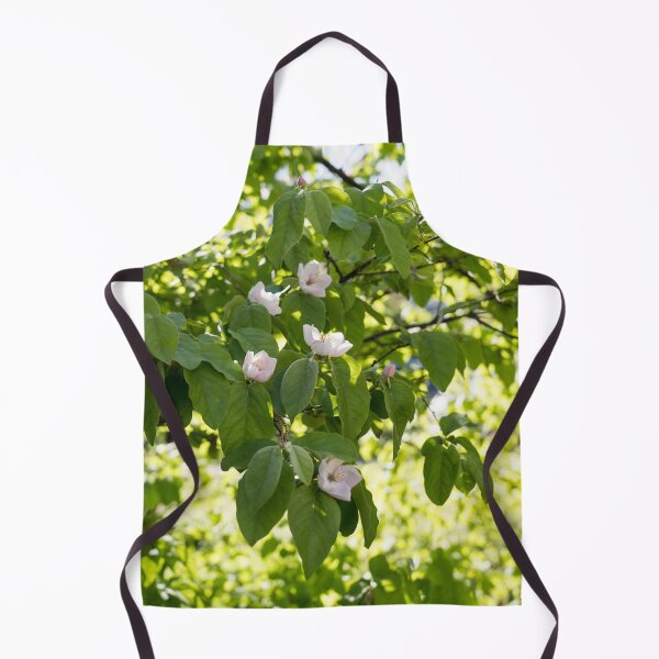 Item preview, Sunlit Orchard - Springtime Quince Blossoms on Greenery designed and sold by Georgia Mizuleva.