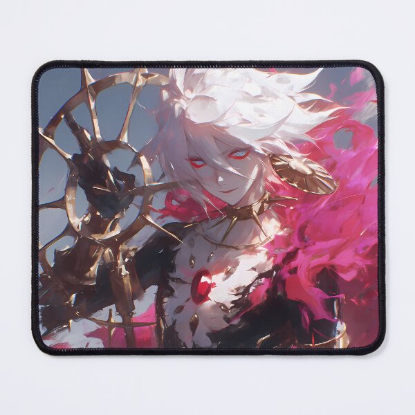 Item preview, Karna Fate Grand Order White Hair Hero In Crimson Aura Fantasy Glow designed and sold by riadjamai.