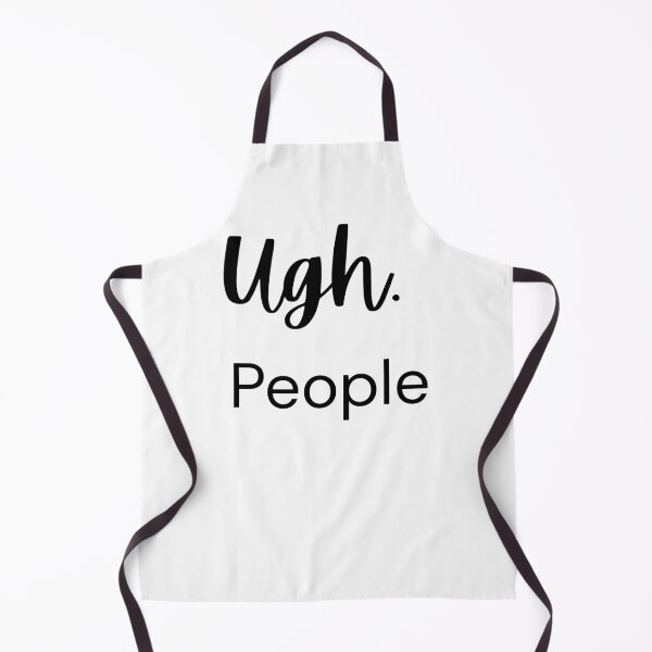Item preview, Introvert Mood Ugh People Typography designed and sold by VibeoCanvasShop.