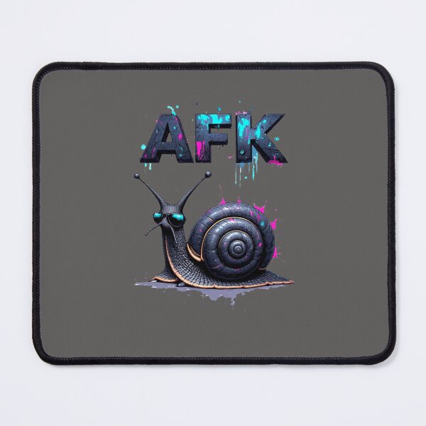 Item preview, Gaming Gang: AFK Snail - School Offline Aesthetic Streetwear Edition_1 designed and sold by Shift-Bloom.