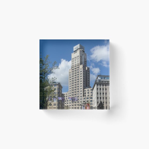 Item preview, Art Deco Boerentoren Cityscape, Antwerp designed and sold by Imladris01.