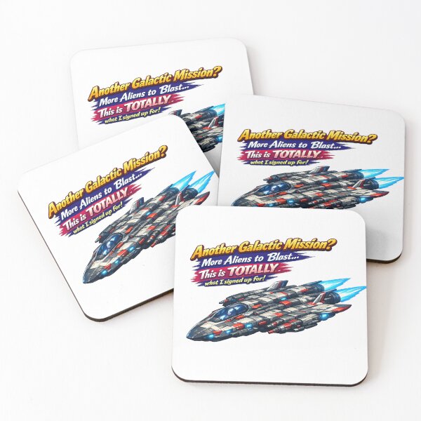 Item preview, Sarcastic Galactic Mission Spaceship Illustration designed and sold by Prime_1.