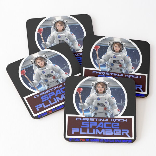 Item preview, Christina Koch Space Plumber designed and sold by Uzero-Shop.