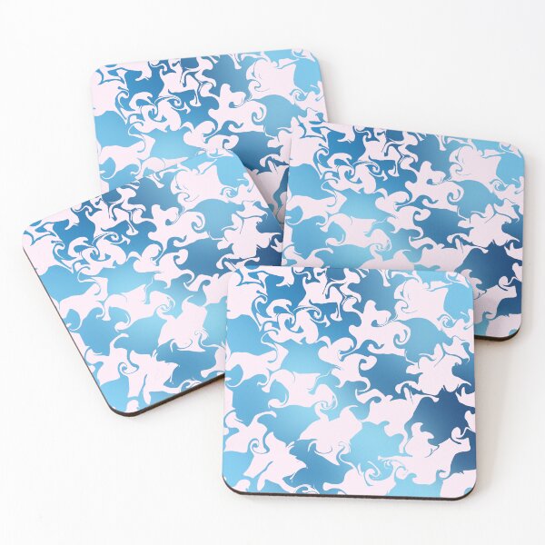 Item preview, Blue Psycheledic Whirl – Fluid Organic Pattern designed and sold by MH-Studio.