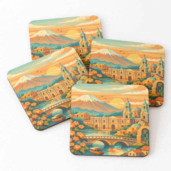 Item preview, Arequipa Peru Vintage Travel Art  designed and sold by MatthewHeights.
