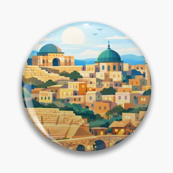 Item preview, Amman Jordan Vintage Travel Art  designed and sold by MatthewHeights.