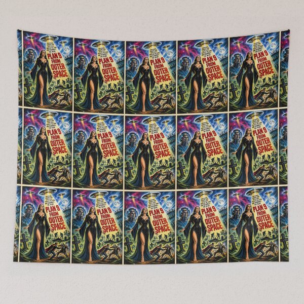 Item preview, Plan 9 From Outer Space - Cult 50s Sci Fi B Movie  designed and sold by FilMate.