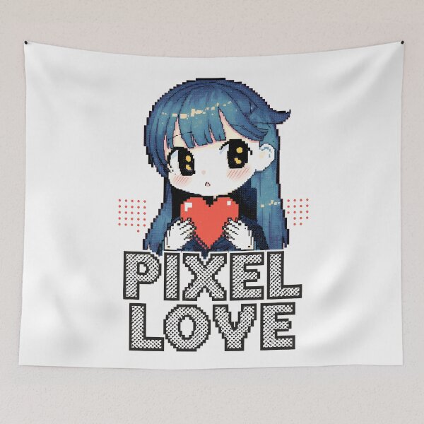 Item preview, Pixel Love Gamer Girl – Cute Retro Gaming designed and sold by Dhenin Studio.