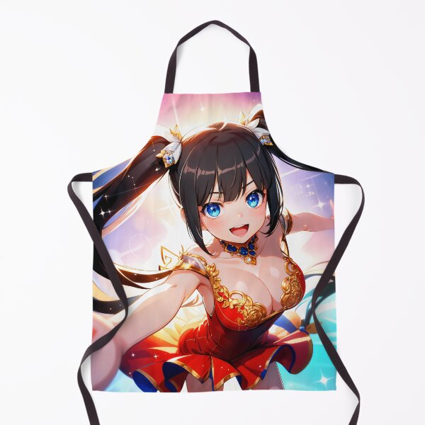 Item preview, Hestia Danmachi Anime Girl Waifu Winter Snow Christmas Fantasy designed and sold by 108Recordings.