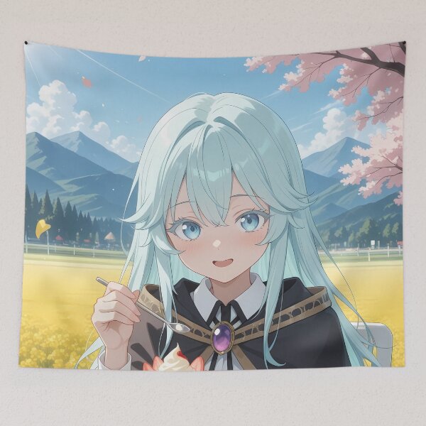 Item preview, Elfaria Albis Serfort Wistoria Wand and Sword Spring Parfait Moment designed and sold by 108Recordings.