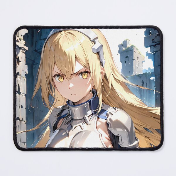 Item preview, Ais Wallenstein Danmachi Anime Fantasy Warrior Ruins Determination designed and sold by 108Recordings.