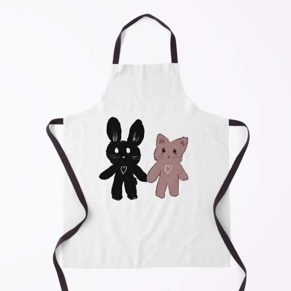 Item preview, Kitty and bunny chiibi holding hands designed and sold by MysticRacoon6.