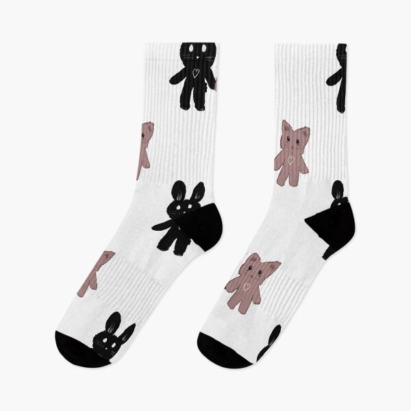 Item preview, Kitty and bunny chiibi holding hands designed and sold by MysticRacoon6.