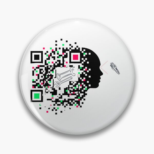 Item preview, QR code QRCODE with human head scan designed and sold by MT-Wunderland .