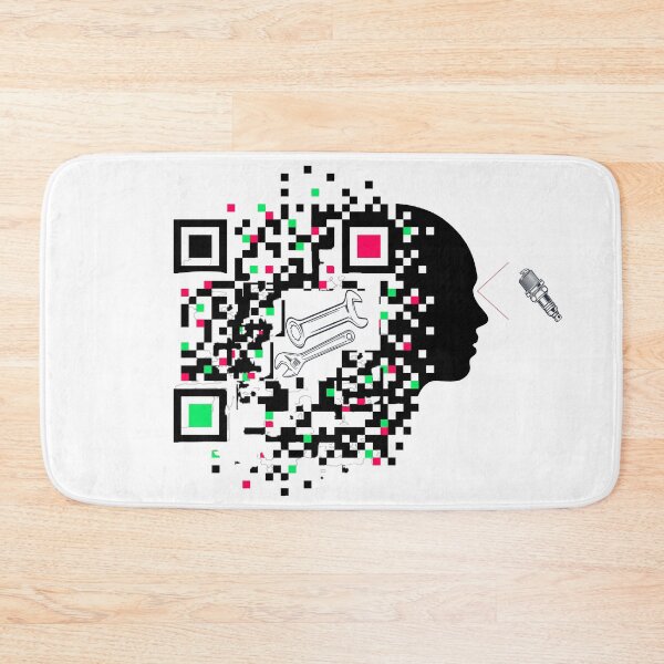 Item preview, QR code QRCODE with human head scan designed and sold by MT-Wunderland .