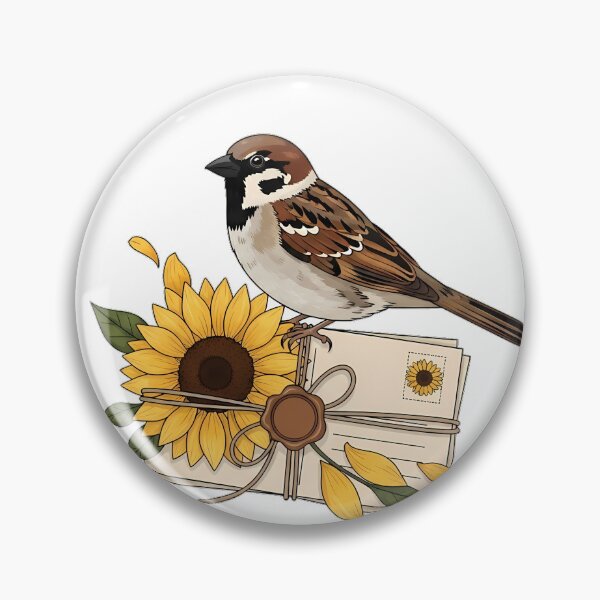 Item preview, Garden Postcard Sparrow designed and sold by pumsquare.