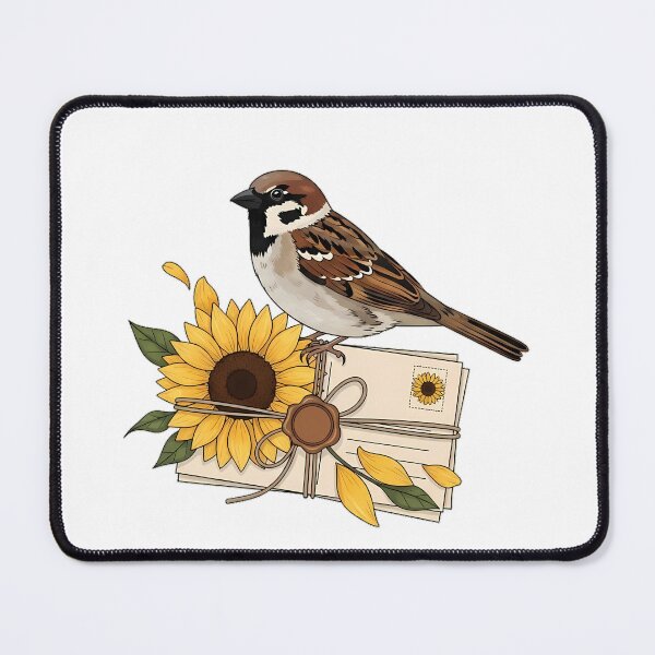 Item preview, Garden Postcard Sparrow designed and sold by pumsquare.