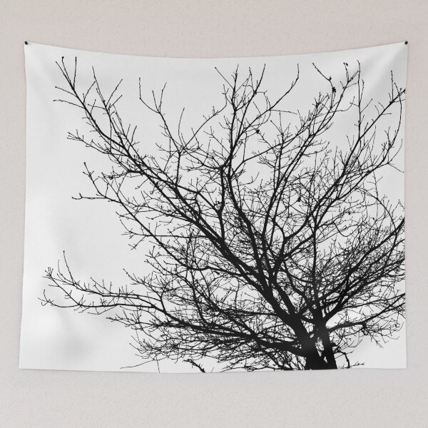 Item preview, Natural Leafless Tree Silhouette – Detailed Branch Design designed and sold by busurman.