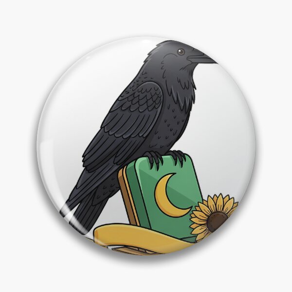 Item preview, Moon Tile Crow designed and sold by pumsquare.