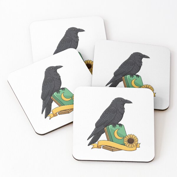 Item preview, Moon Tile Crow designed and sold by pumsquare.